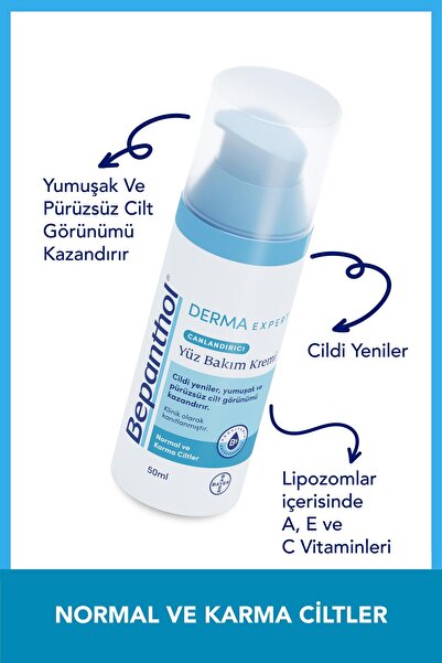 Bepanthol Derma Expert Canlandırıcı Yüz Bakım Kremi
