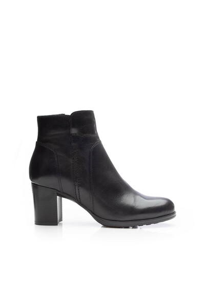 UrbanShoes Botine dama din piele naturala, Leofex - 061 Negru Box
