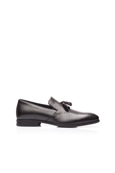 UrbanShoes Pantofi eleganti barbati din piele naturala cu ciucuri, Leofex - 8...