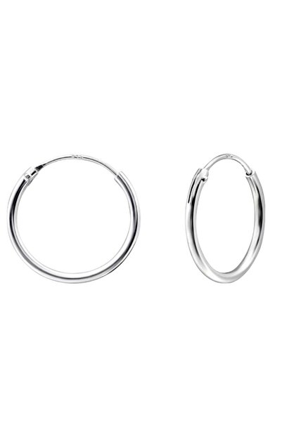 OEM Pereche de cercei Argint pur 925 sterling, 0.12 cm, Cu finisaj lucios arg...