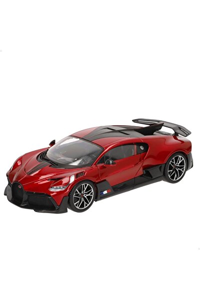 BBURAGO - Bugatti Divo Rossa, 1:18 Scale Diecast Car, Detailed Replica with O...