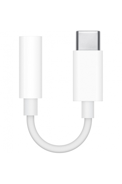 Stef's Cat Προσαρμογέας Ήχου USB-C - 3.5mm Apple, Λευκό MU7E2AM/A