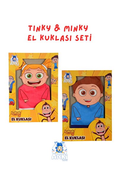 AnkiToys Kukuli Tinky & Minky El Kuklası Seti