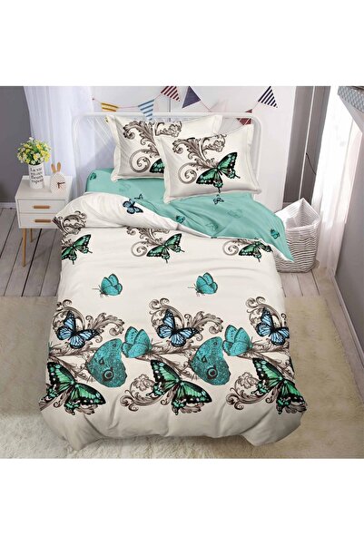 CHIRASO Finet Bedding Set, 1 Person, 4 Pieces, Classic Sheet 155x220cm, Duvet...