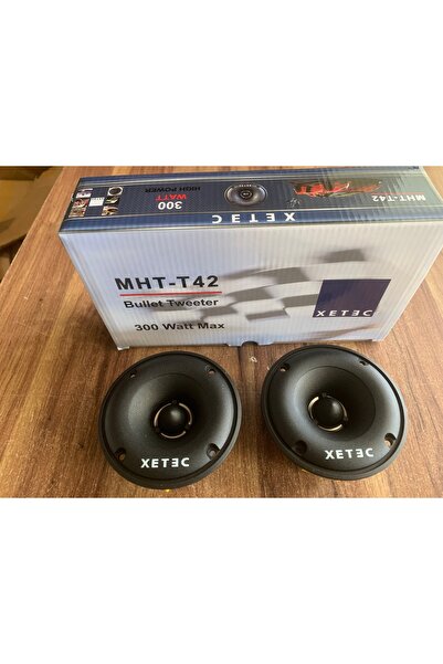 XETEC Deniz Sound Garage 10 cm Bullet Tweeter MHT-T42 300 Watt 100 Rms