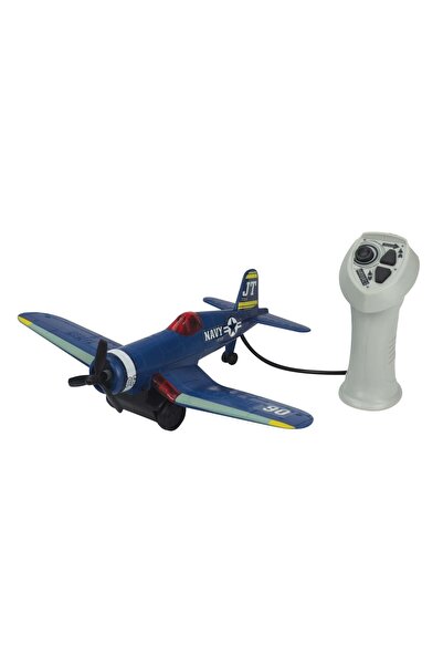 Air Forces Avion de lupta cu telecomanda cu fir, Air Forces, 90, Albastru