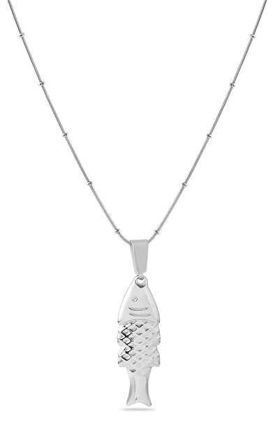 Bozhi Necklace Stainless Steel Silver 45 cm Stylish Gift