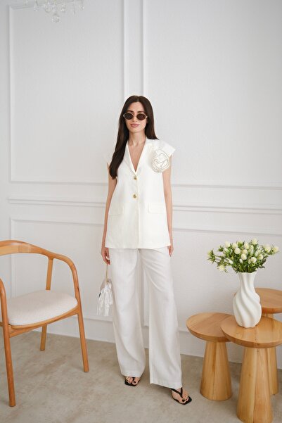 Keten Yelek & pantalon