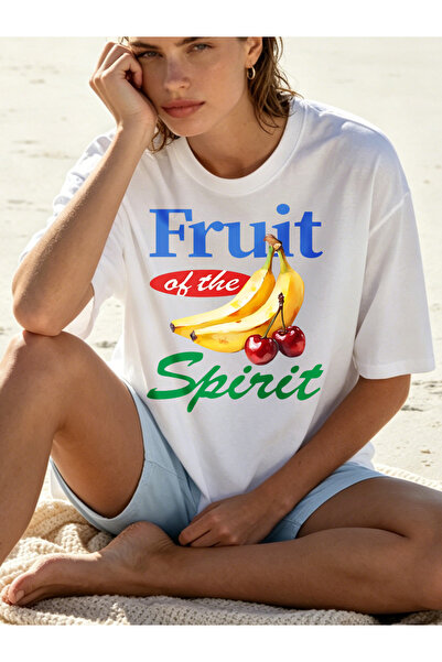 Fleck Womens T Shirts Fruit Of The Spirit Graphic Print Casual Summer Style