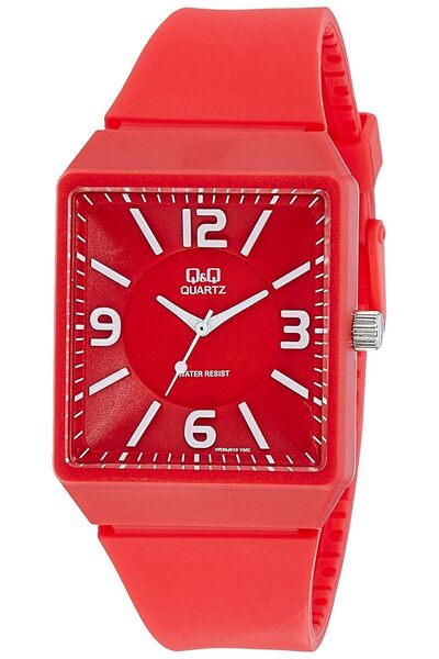 Q&Q Regular Analog Red Dial Men's Watch - VR30J010Y