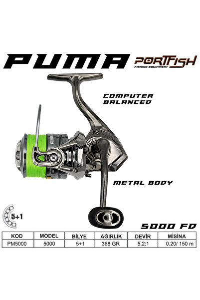 Port Fish Portfish puma 5000 fishing reel