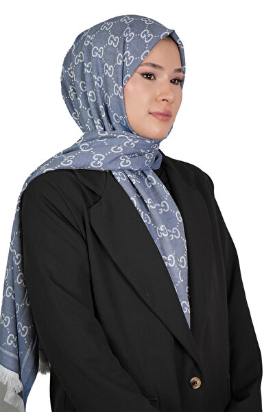 Heaven Rose Hr شال بنمط G مزدوج الجوانب