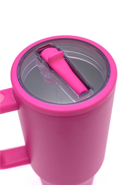 Global Dünya Gümrük 40oz 1200ml Steel Thermos Cup with Handle, Leak-Proof Foldable Water Bottle with Straw