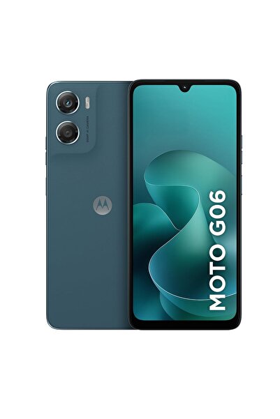 Motorola موتو G06 باور - ثنائي الشريحة - بلون بانتون تابستري - ذاكرة وصول عشو...