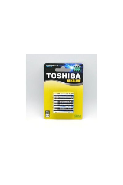 Stef's Cat Alkaline Toshiba R3 AAA batteries, 4pcs/set, Stef's Cat,