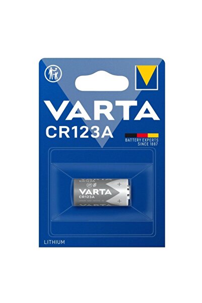 Varta CR123A 3V Lithium Tekli Paket Pil