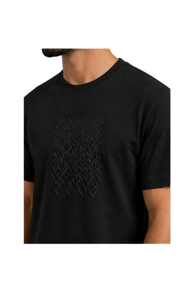 Yassino 3D Motion Printed Oysho Fabric Men's T-Shirt 26563