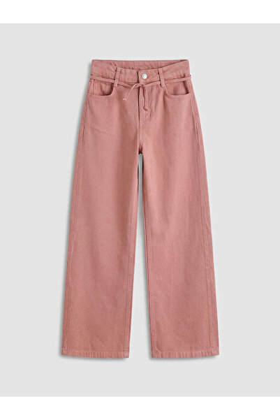 LC Waikiki LCW dečije široke pantalone za devojčice Gabardin