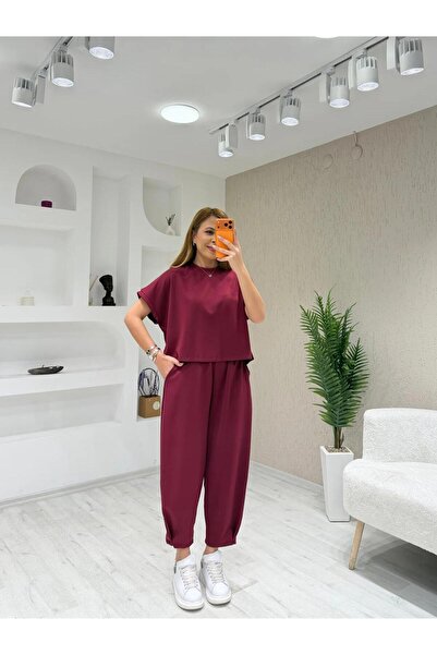 La Perla Boutique طقم شالوار من القماش الموديل كوما