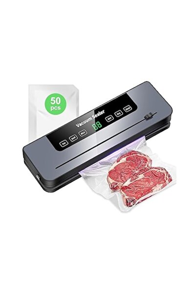 Trendily Aparat de vidare alimente, 120W, 60kPa, 5 funcții (umed/uscat/sensib...