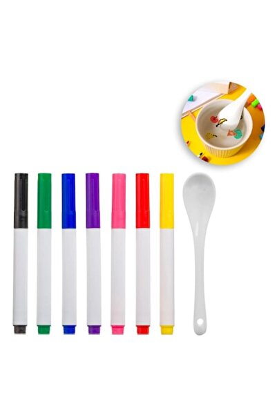 OEM Set Markere de Apă 7 Culori și Lingură