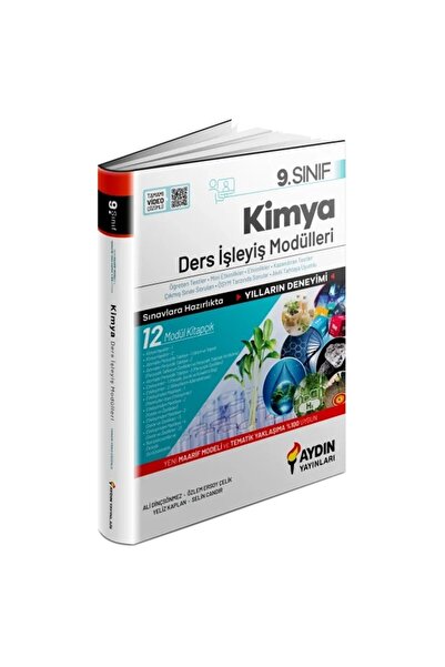 Aydın Yayınları 2026-2027 Müfredat 9 Sınıf Kimya Ders İşleme Föyü Maarif Modeli