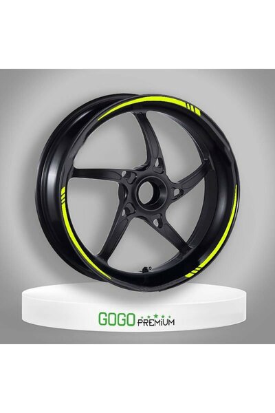 Genel Markalar FLORASAN SARI IV HONDA PCX UYUMLU 1 SET JANT ŞERİDİ