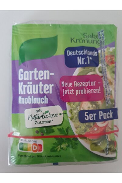ALDİ Salat krönung Garten-Kräuter Knoblauch 5'li paket