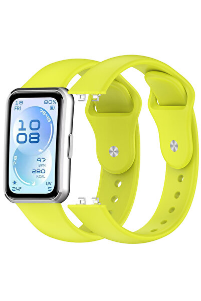Nezih Case Huawei Band 11 / 11 Pro Uyumlu Yumuşak Soft Silikon Renkli Spor Ko...