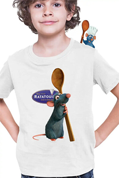 OEM Tricou Copii Baieti Ratatouille Chef Remy Soricel Bucatar