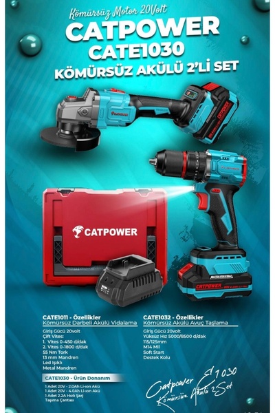 CATPOWER EL ALETLERİ Matkap