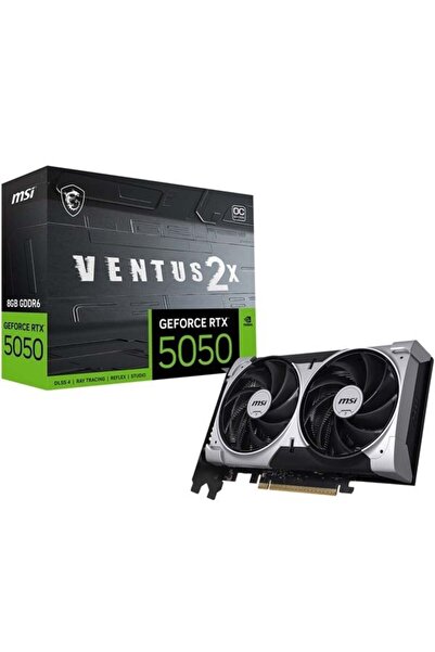 MSI RTX5050 8GB VENTUS 2X OC 8G GDDR6 128bit HDMI DP PCIe 5.0