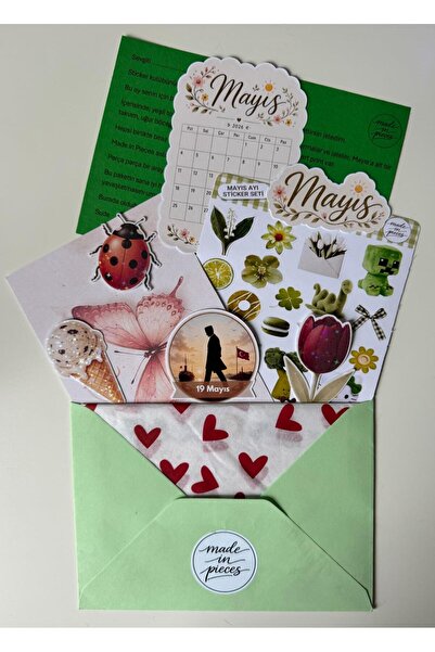 Made in Pieces Mayıs Sticker Kulübü - Aylık Koleksiyon