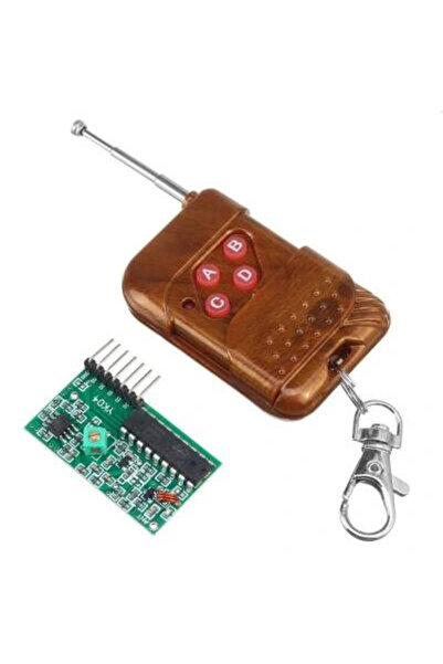 Voltaj 4 Kanallı Uzaktan Kumandalı RF Modülü Alıcı Verici