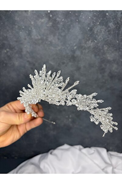 Hayalperest boncuk Coroană de mireasă estetică din piatră de zircon, accesori...