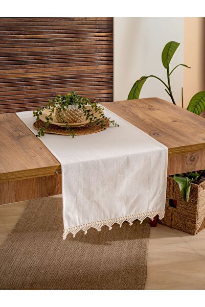 BUDOKU HOME BULDAN İŞİ EL DANTELLİ RUNNER