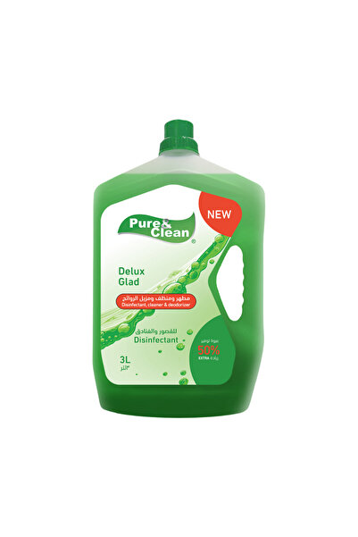 Pure Clean منظف أرضيات 3 لتر برائحة ديلوكس – Pure & Clean