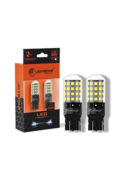 Joyecar T20 X9 ÇİFT DUY LED BEYAZ W21W X97443B