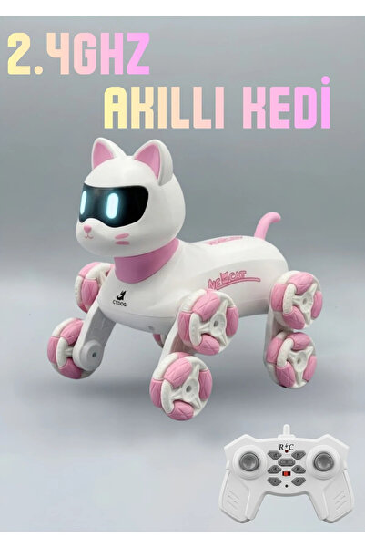 ByCaretta Neocat Robot Kedi Pembe