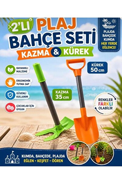 BYCEGU OYUNCAK KAZMA KÜREK SETİ PLAJ OYUNCAK KUM AKTİVİTE SETİ