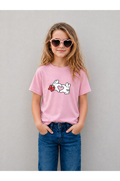LORVEX Girl's T-Shirt 100% Cotton Printed Comfortable Fit Summer T-Shirt