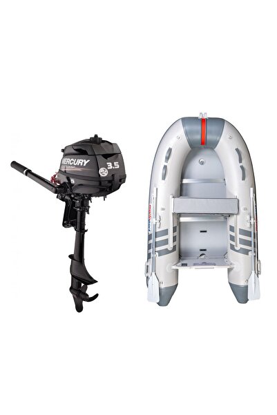 marinport 2.70 Ahşap Taban Şişme Bot + Mercury 3.5 HP Deniz Motoru
