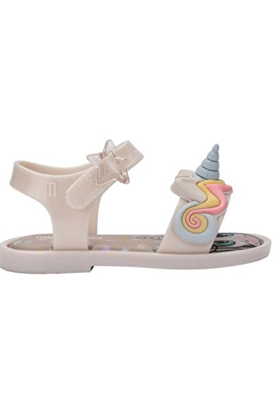 Mini Melissa Κοριτσίστικα Σανδάλια με Σχέδιο Μονόκερου και Λουράκια 22-30 ΜΠΕΖ