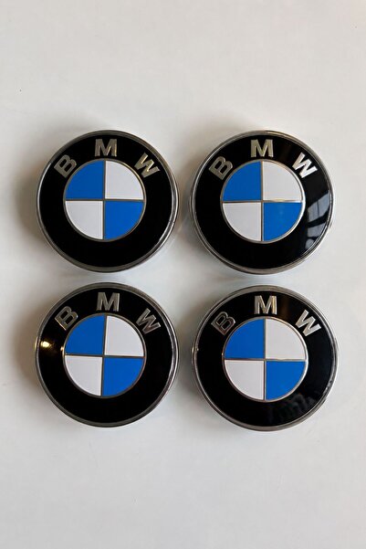 Carvian Bmw F10 F30 Çelik Jant Göbek Arması 68mm-65mm Uyumlu 4lü set
