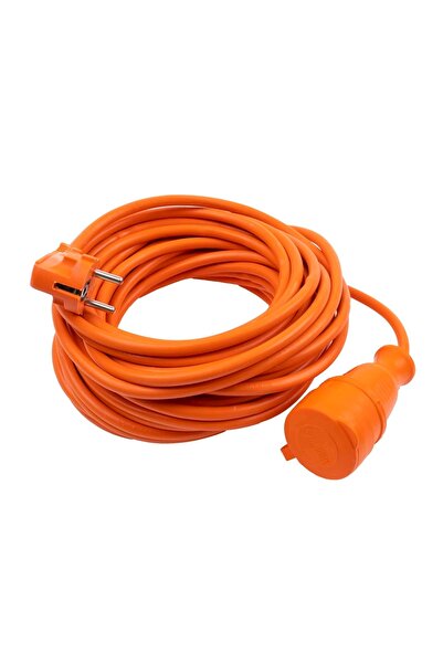 FOXMAG24 Extension cable with socket and plug, 3x1.5mm, 15m