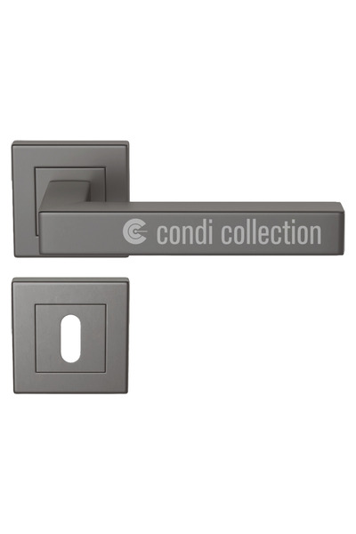 Condi Collection مقبض باب من الفولاذ المقاوم للصدأ 101KB PVD Fume Room