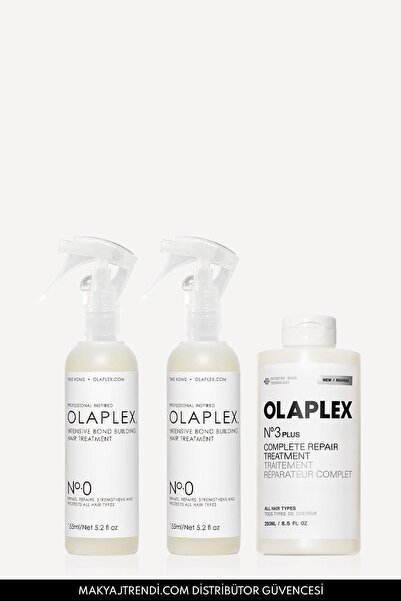 Olaplex Rebuild Damaged Hair Kit - Saçtaki Hasarı Onaran & Bağ Güçlendirici Ü...