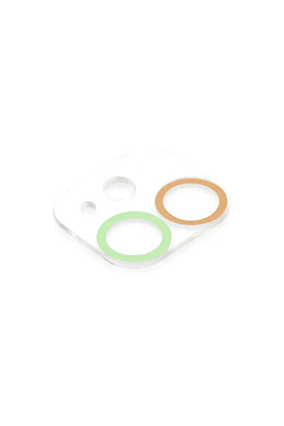 Generic Brand زجاج حماية لعدسة الكاميرا لهاتف ابل ايفون 12 من HSN - برتقالي-أ...