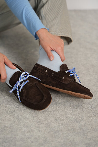 Bestyle Sperry Lace-Up Hakiki Deri Makosen – Ultra Hafif