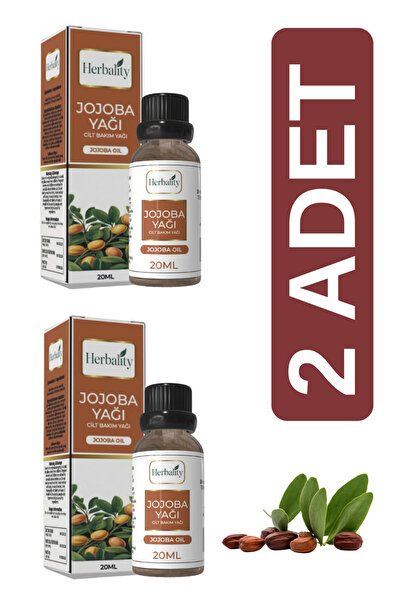 herbalıty Jojoba Oil 20 ml 2*Pcs